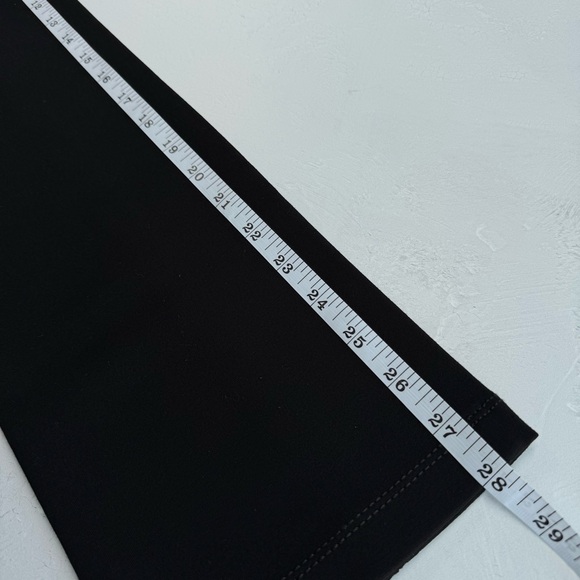 White House Black Market The Slim‎ Ponte 0 Short Black Back Seam Jeans Casual - Picture 10 of 14